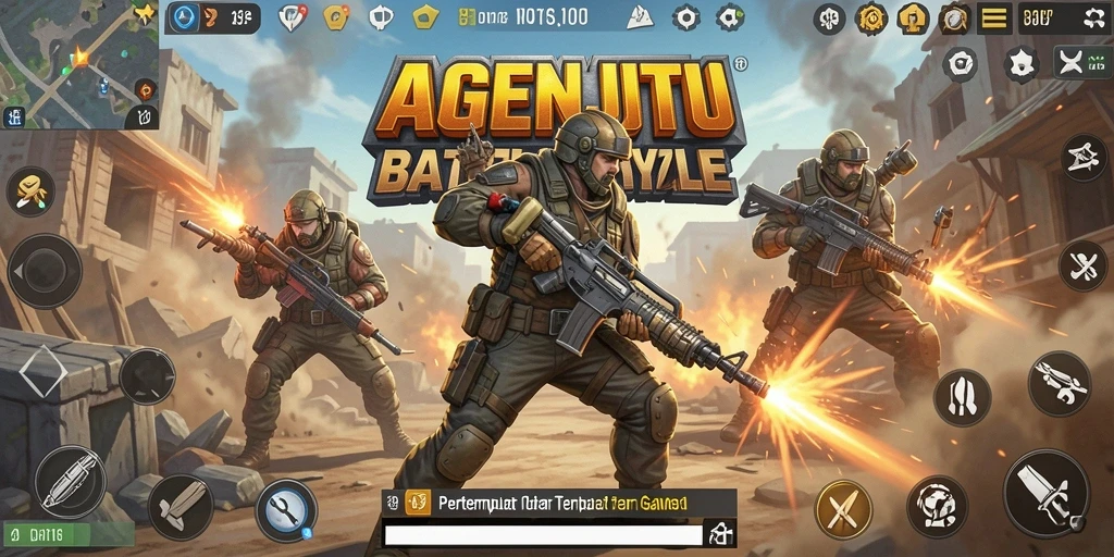Gameplay seru AGENJITU dengan aksi pertempuran yang mendebarkan.