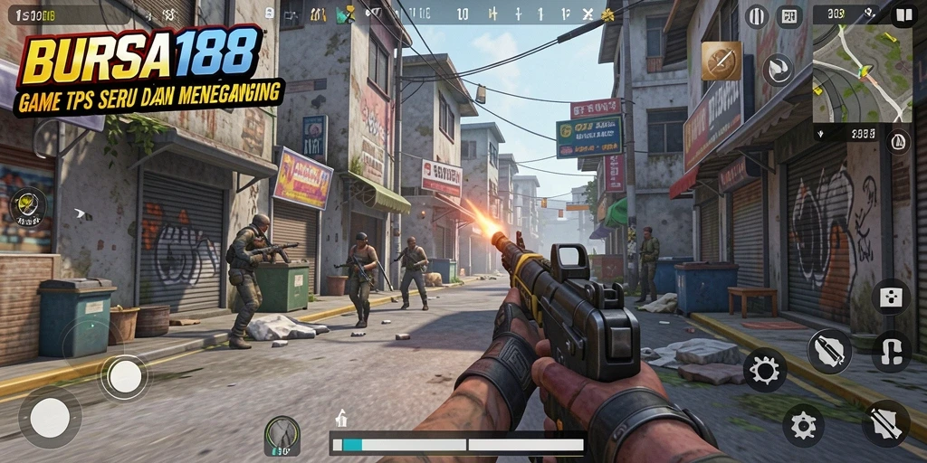 Tampilan gameplay BURSA188 yang mendebarkan dan seru.