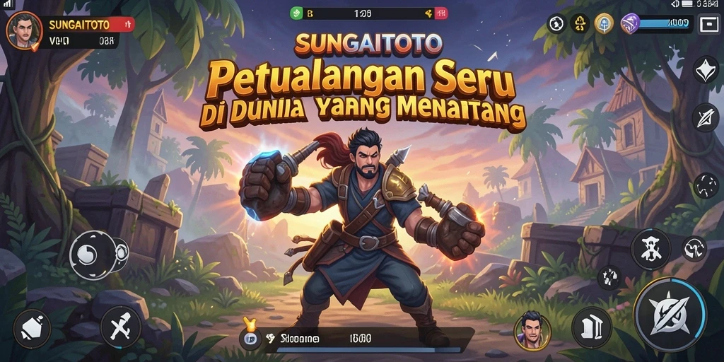 Screenshot SUNGAITOTO menampilkan gameplay seru dengan misi petualangan yang menantang.